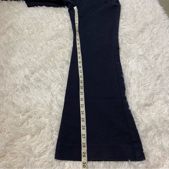 Cabi Mariner Trouser Dress Pants Sailor Buttons Side Zip Stretch Navy Sz 4 - Picture 8 of 8